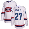 Adidas Montreal Canadiens Men's Alexei Kovalev Authentic White 2017 100 Classic NHL Jersey