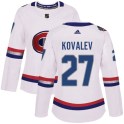 Adidas Montreal Canadiens Women's Alexei Kovalev Authentic White 2017 100 Classic NHL Jersey