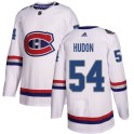 Adidas Montreal Canadiens Youth Charles Hudon Authentic White 2017 100 Classic NHL Jersey