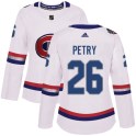 Adidas Montreal Canadiens Women's Jeff Petry Authentic White 2017 100 Classic NHL Jersey