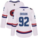 Adidas Montreal Canadiens Women's Jonathan Drouin Authentic White 2017 100 Classic NHL Jersey