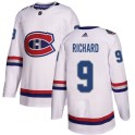 Adidas Montreal Canadiens Youth Maurice Richard Authentic White 2017 100 Classic NHL Jersey