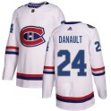 Adidas Montreal Canadiens Men's Phillip Danault Authentic White 2017 100 Classic NHL Jersey