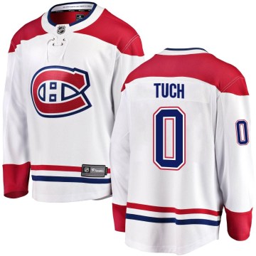 Fanatics Branded Montreal Canadiens Men's Luke Tuch Breakaway White Away NHL Jersey