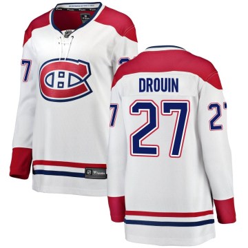 Fanatics Branded Montreal Canadiens Women's Jonathan Drouin Breakaway White Away NHL Jersey