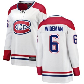 Fanatics Branded Montreal Canadiens Women's Chris Wideman Breakaway White Away NHL Jersey