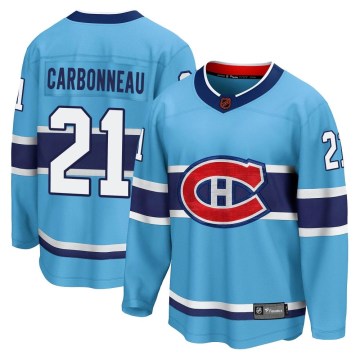 Fanatics Branded Montreal Canadiens Men's Guy Carbonneau Breakaway Light Blue Special Edition 2.0 NHL Jersey