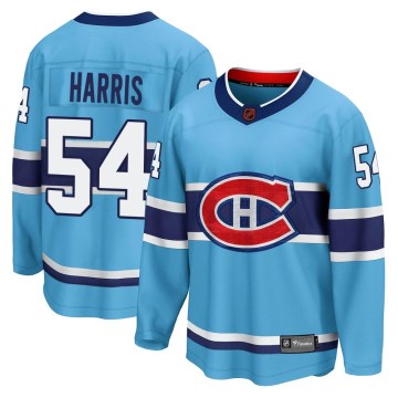 Fanatics Branded Montreal Canadiens Men's Jordan Harris Breakaway Light Blue Special Edition 2.0 NHL Jersey