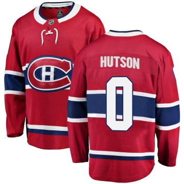 Fanatics Branded Montreal Canadiens Men's Lane Hutson Breakaway Red Home NHL Jersey