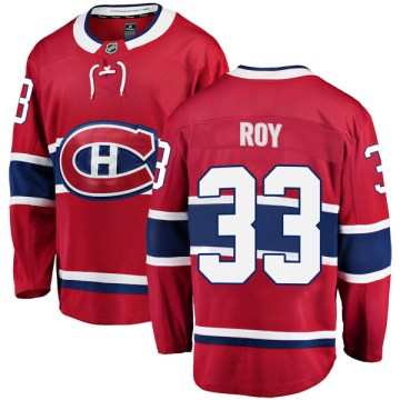 Fanatics Branded Montreal Canadiens Men's Patrick Roy Breakaway Red Home NHL Jersey