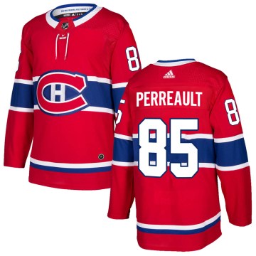 Adidas Montreal Canadiens Men's Mathieu Perreault Authentic Red Home NHL Jersey