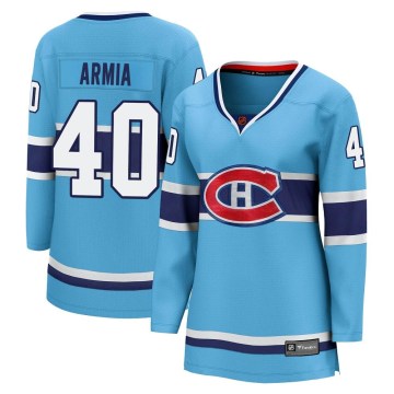 Fanatics Branded Montreal Canadiens Women's Joel Armia Breakaway Light Blue Special Edition 2.0 NHL Jersey