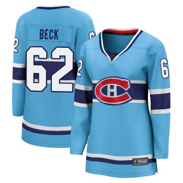 Fanatics Branded Montreal Canadiens Women's Owen Beck Breakaway Light Blue Special Edition 2.0 NHL Jersey