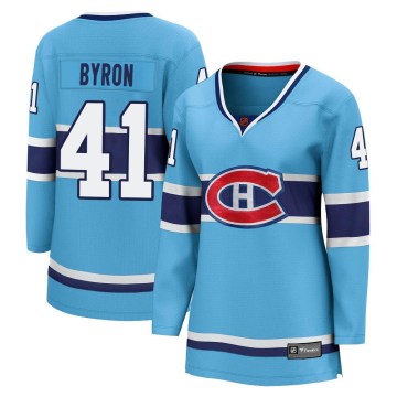 Fanatics Branded Montreal Canadiens Women's Paul Byron Breakaway Light Blue Special Edition 2.0 NHL Jersey