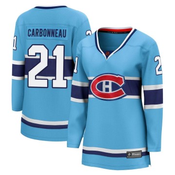 Fanatics Branded Montreal Canadiens Women's Guy Carbonneau Breakaway Light Blue Special Edition 2.0 NHL Jersey