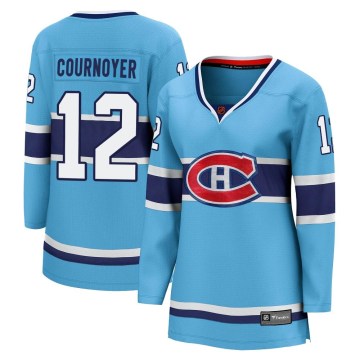Fanatics Branded Montreal Canadiens Women's Yvan Cournoyer Breakaway Light Blue Special Edition 2.0 NHL Jersey