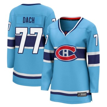 Fanatics Branded Montreal Canadiens Women's Kirby Dach Breakaway Light Blue Special Edition 2.0 NHL Jersey