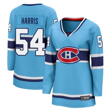Fanatics Branded Montreal Canadiens Women's Jordan Harris Breakaway Light Blue Special Edition 2.0 NHL Jersey