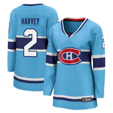 Fanatics Branded Montreal Canadiens Women's Doug Harvey Breakaway Light Blue Special Edition 2.0 NHL Jersey