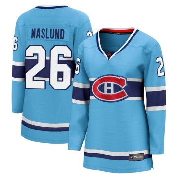 Fanatics Branded Montreal Canadiens Women's Mats Naslund Breakaway Light Blue Special Edition 2.0 NHL Jersey