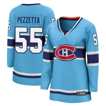 Fanatics Branded Montreal Canadiens Women's Michael Pezzetta Breakaway Light Blue Special Edition 2.0 NHL Jersey