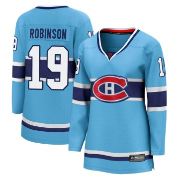 Fanatics Branded Montreal Canadiens Women's Larry Robinson Breakaway Light Blue Special Edition 2.0 NHL Jersey