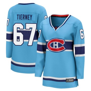 Fanatics Branded Montreal Canadiens Women's Chris Tierney Breakaway Light Blue Special Edition 2.0 NHL Jersey