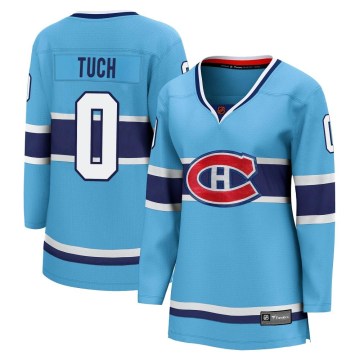 Fanatics Branded Montreal Canadiens Women's Luke Tuch Breakaway Light Blue Special Edition 2.0 NHL Jersey
