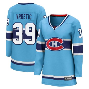 Fanatics Branded Montreal Canadiens Women's Joseph Vrbetic Breakaway Light Blue Special Edition 2.0 NHL Jersey