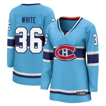Fanatics Branded Montreal Canadiens Women's Colin White Breakaway Light Blue Special Edition 2.0 NHL Jersey