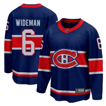Fanatics Branded Montreal Canadiens Youth Chris Wideman Breakaway Blue 2020/21 Special Edition NHL Jersey