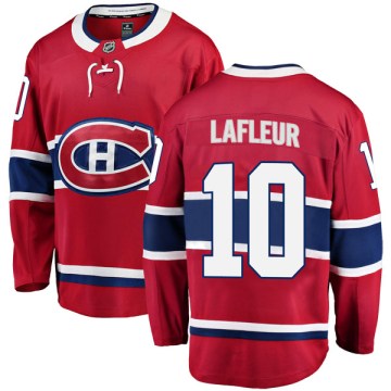 Fanatics Branded Montreal Canadiens Youth Guy Lafleur Breakaway Red Home NHL Jersey