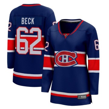 Fanatics Branded Montreal Canadiens Women's Owen Beck Breakaway Blue 2020/21 Special Edition NHL Jersey