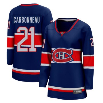 Fanatics Branded Montreal Canadiens Women's Guy Carbonneau Breakaway Blue 2020/21 Special Edition NHL Jersey