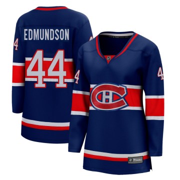 Fanatics Branded Montreal Canadiens Women's Joel Edmundson Breakaway Blue 2020/21 Special Edition NHL Jersey