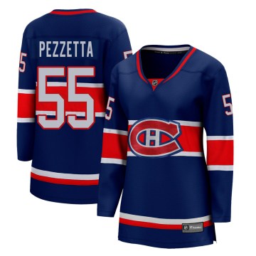 Fanatics Branded Montreal Canadiens Women's Michael Pezzetta Breakaway Blue 2020/21 Special Edition NHL Jersey