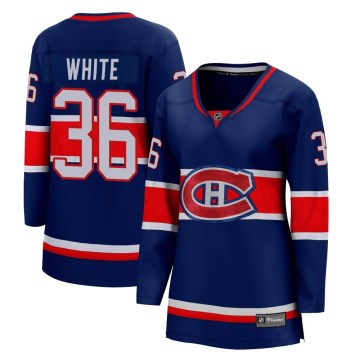 Fanatics Branded Montreal Canadiens Women's Colin White Breakaway Blue 2020/21 Special Edition NHL Jersey