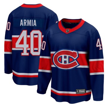 Fanatics Branded Montreal Canadiens Men's Joel Armia Breakaway Blue 2020/21 Special Edition NHL Jersey