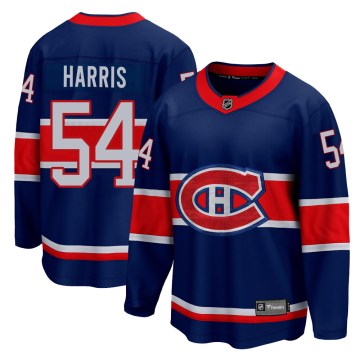 Fanatics Branded Montreal Canadiens Men's Jordan Harris Breakaway Blue 2020/21 Special Edition NHL Jersey